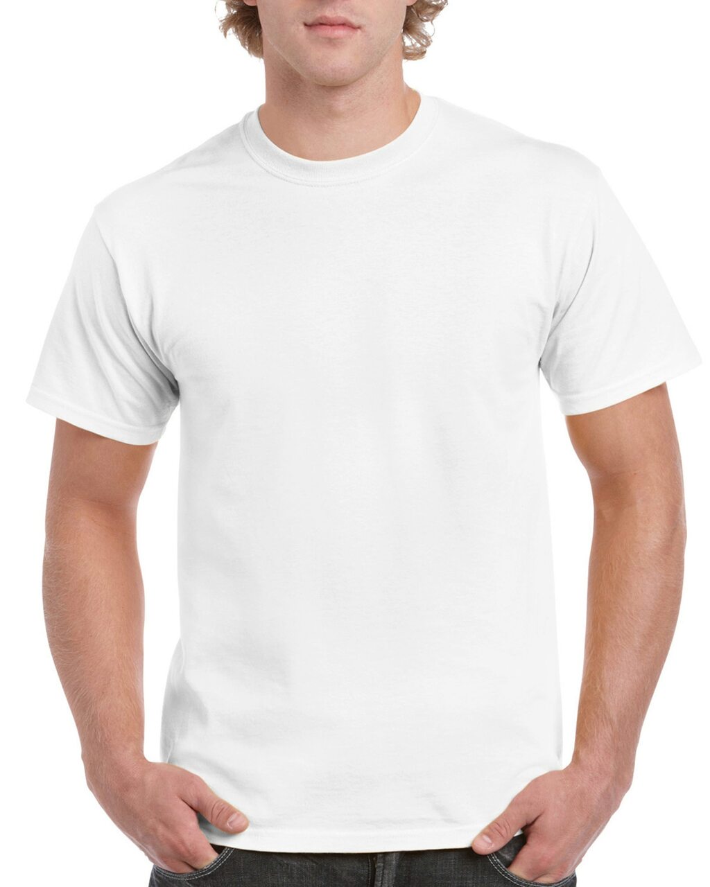 GILDAN HAMMER BLANC